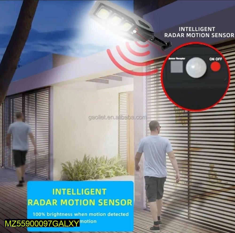 Solar Motion Sensor Outdoor Wall Light - Image 5